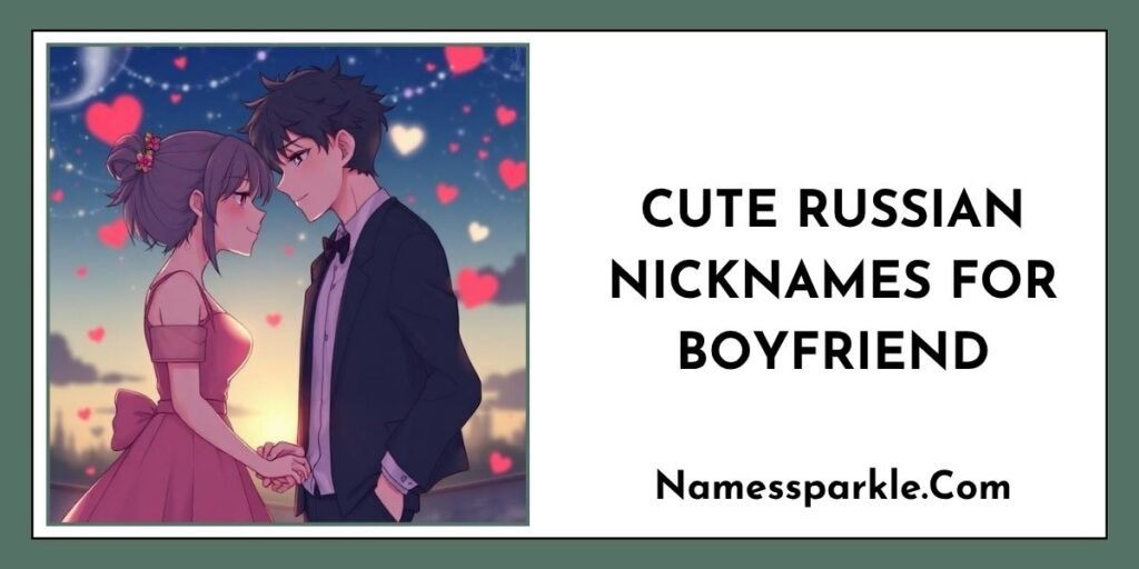 Cute Russian Nicknames For Boyfriend