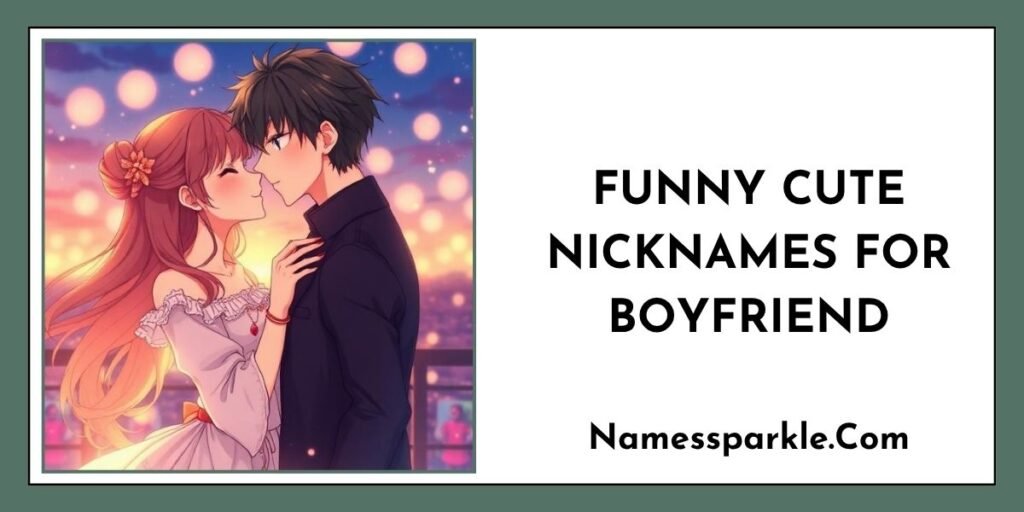 Funny Cute Nicknames For Boyfriend