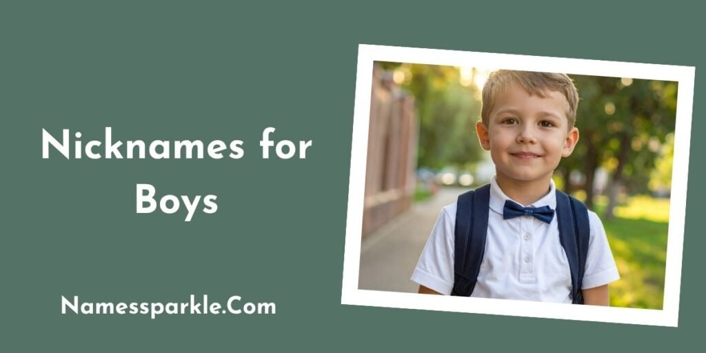 Nicknames for Boys
