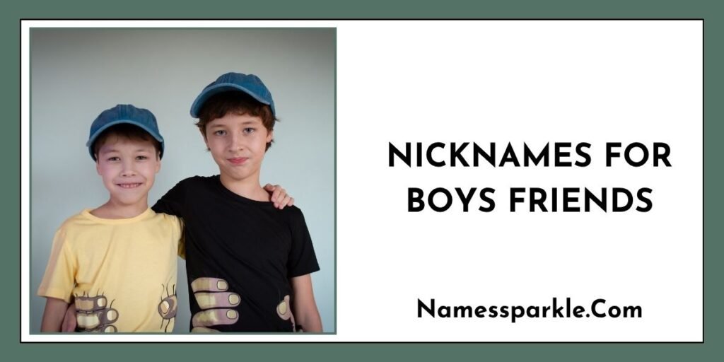 Nicknames for Boys Friends