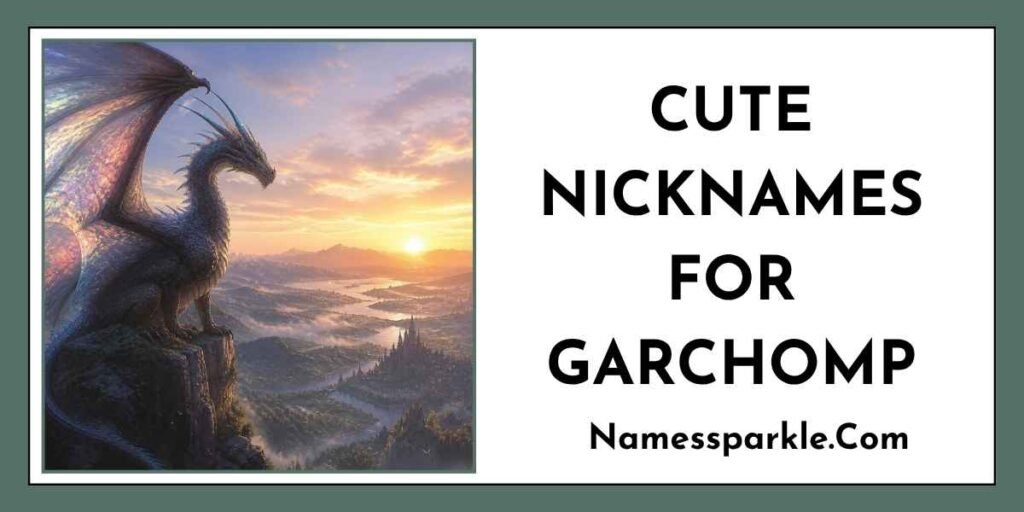 Cute Nicknames for Garchomp