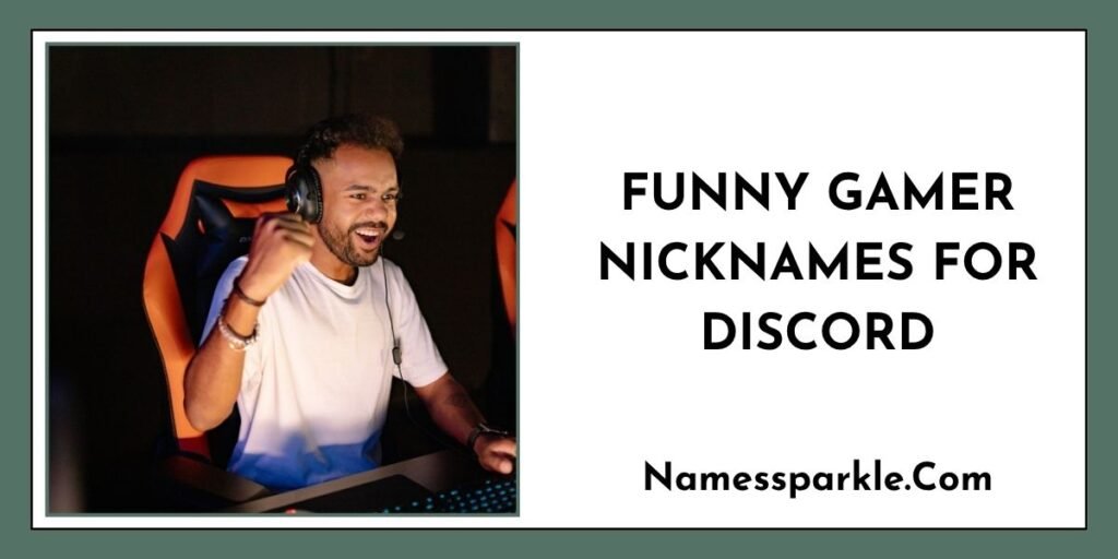 Funny Gamer Nicknames for Discord