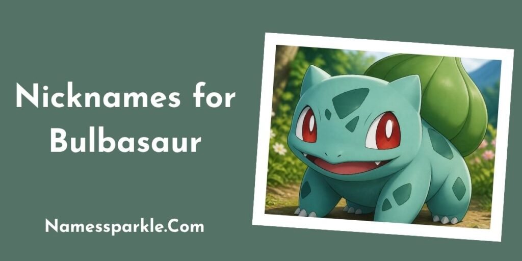 Nicknames for Bulbasaur